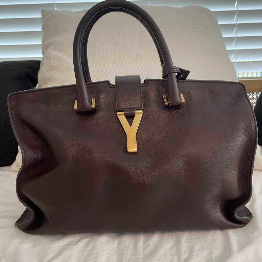 YSL Y CABAS Calfskin Bag